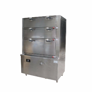 三门海鲜蒸柜SDZG-021电磁三门海鲜蒸柜-商用电磁蒸柜-上海厨房设备厂家供应